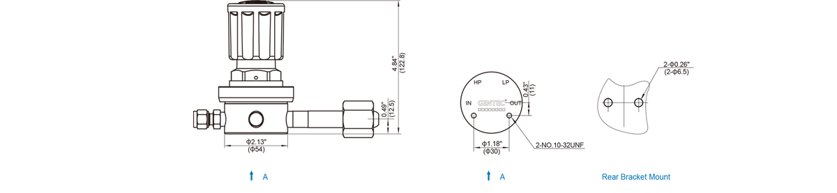 GENTEC R12 Series Low Flow Regulator